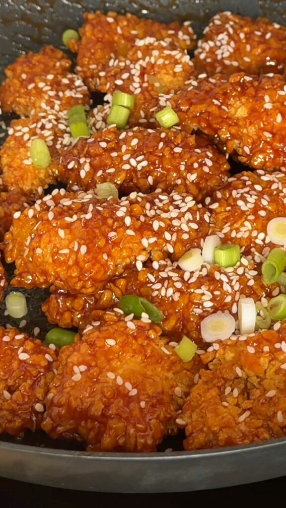 Ázsiai cornflakes csirke